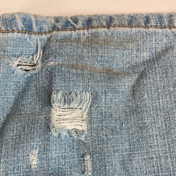 LILU 🌸 women’s jeans, size 3, distressed flower/bead boho look - Picture 13 of 13